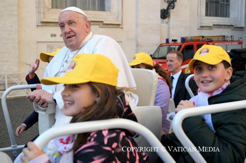 La alegría explicada por el Papa como fruto del Espíritu Santo