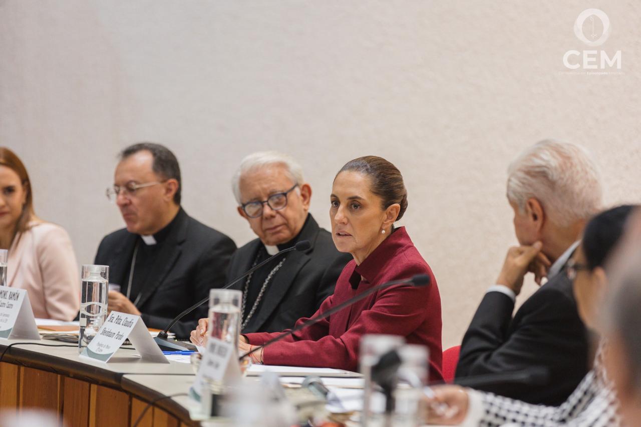 Obispos mexicanos y su primer cara a cara con presidenta Sheinbaum: ¿de qué hablaron?