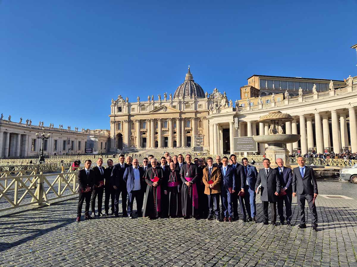 De la vocación como una peregrinación: palabras del Papa a seminaristas españoles