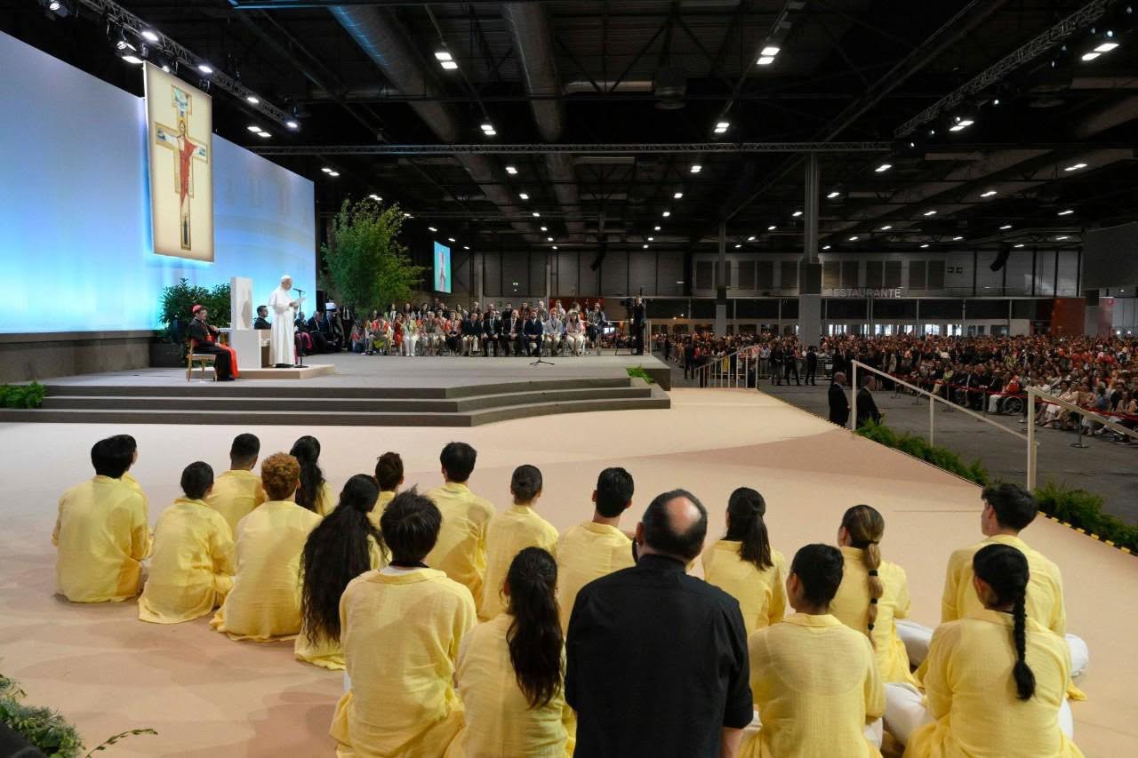 [Papa en España: día 4] El gracias de León XIV a 25 mil voluntarios que hicieron posible su viaje a Madrid